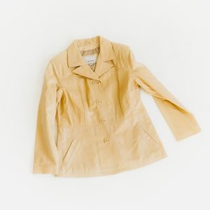 90s VINTAGE Wilson Leather Maxima Genuine Leather Jacket